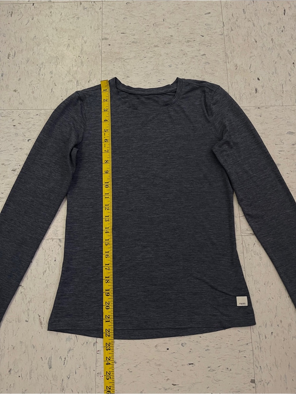 Vuori Long Sleeve Lux Crew Top - Picture 6 of 8